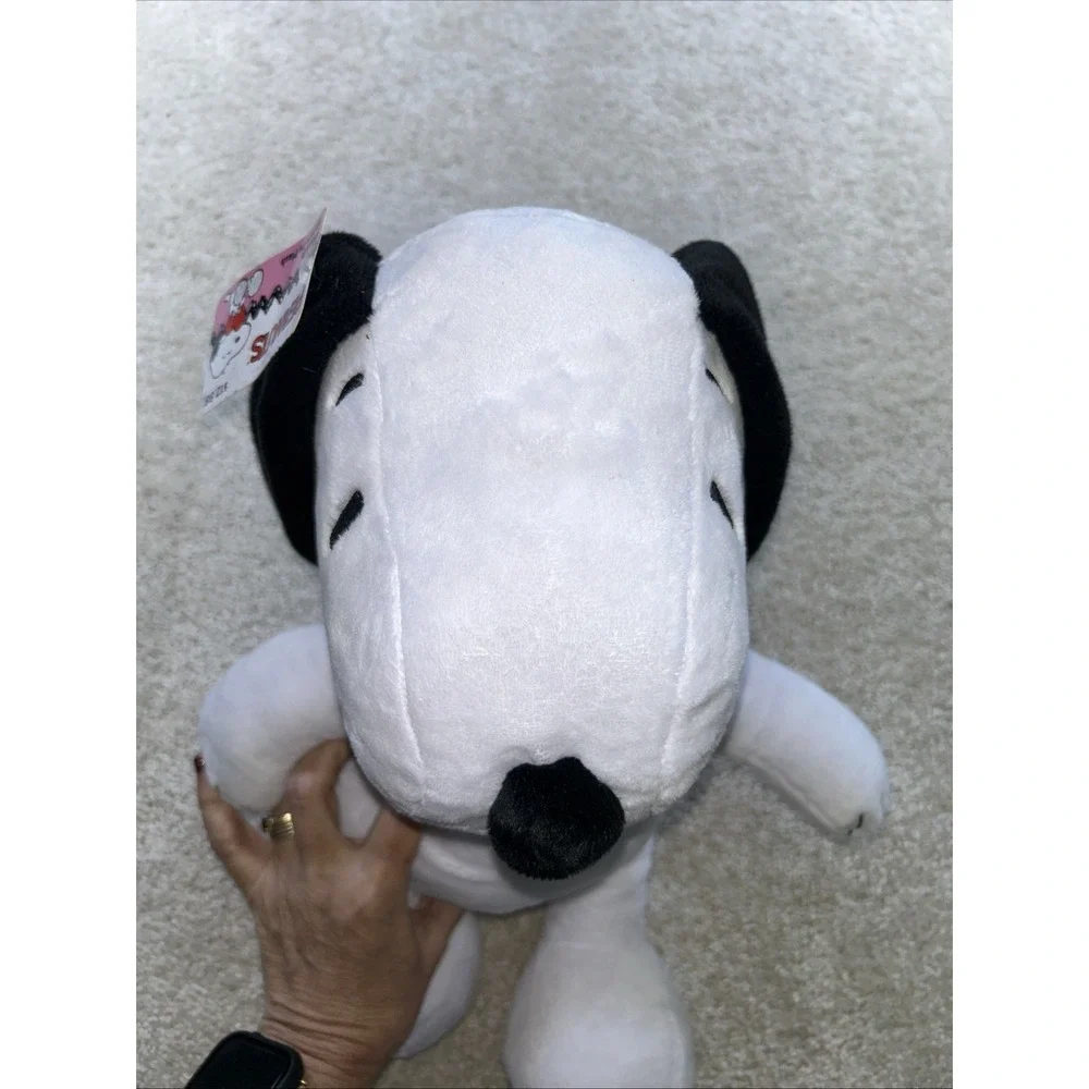 Peanuts Snoopy Valentine's Day Plush. Red Bow Tie wings Rutz 14